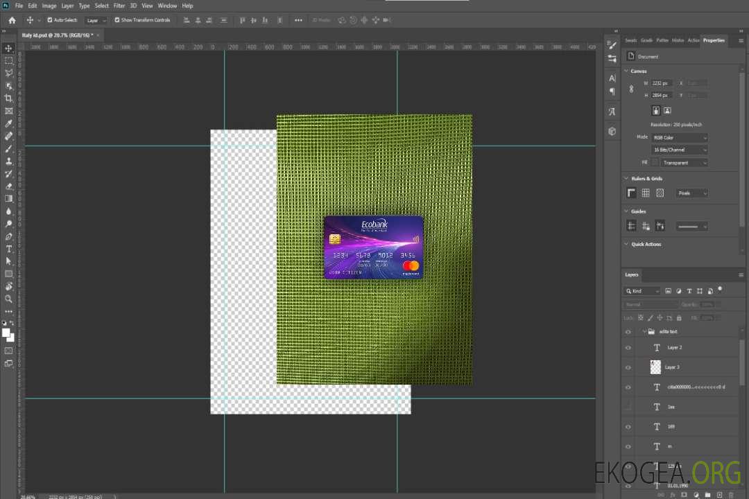 Soudan du Sud Ecobank mastercard photolook recto template Soudan du Sud Ecobank mastercard photolook recto template
